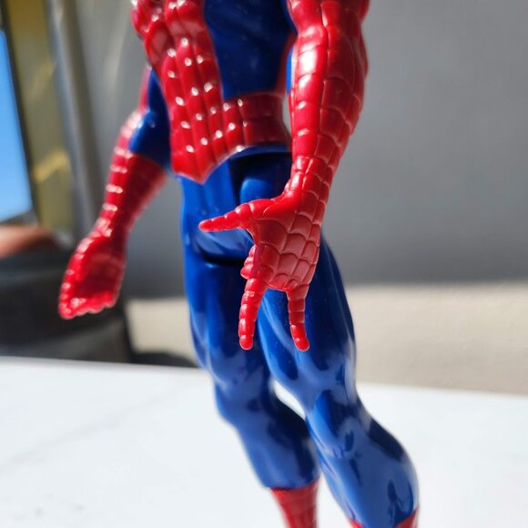 2013 Hasbro 11” Spider-Man Action Figure- Marvel Spiderman Toy - Movable Parts F - Picture 5 of 10